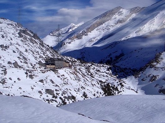 Berghotel Schwarenbach im Winter