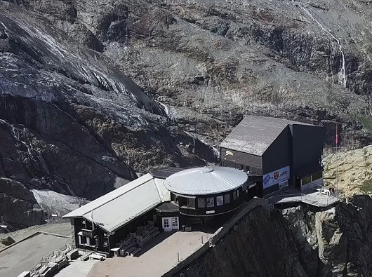 Bergstation Längfluh Saas Fee