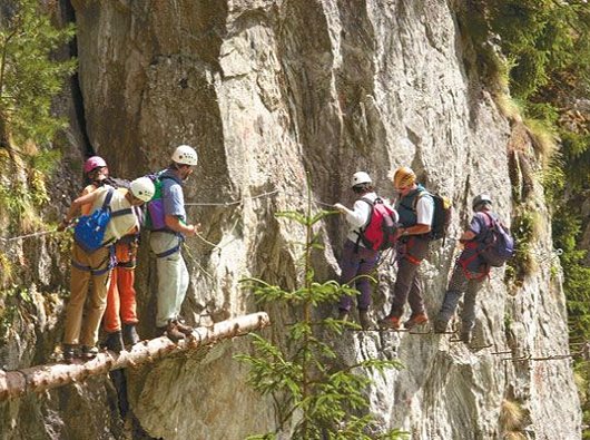 Blatten bei Naters - Klettersteig