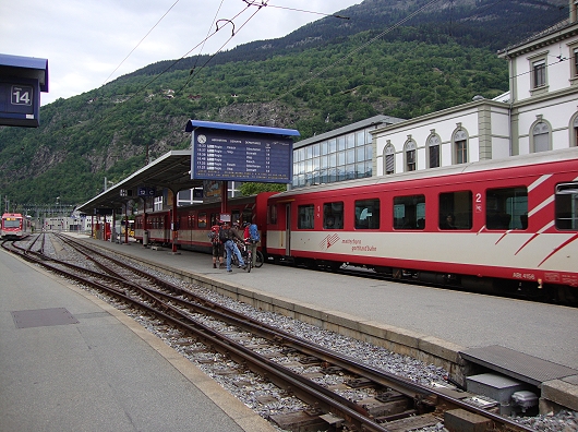 Brig Bahnhof MGB