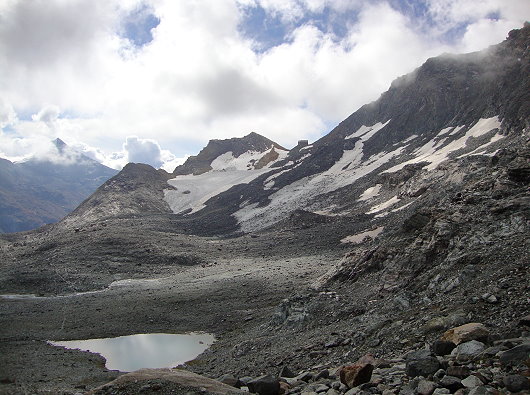 Couloir am Chessiengletscher