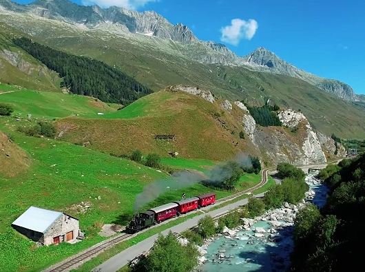Dampfbahn Furka Bergstrecke DFB
