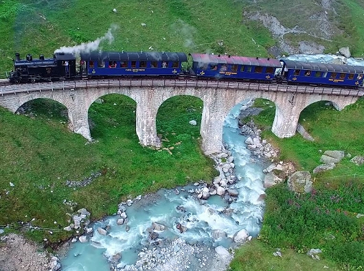 Dampfbahn Furka Bergstrecke DFB
