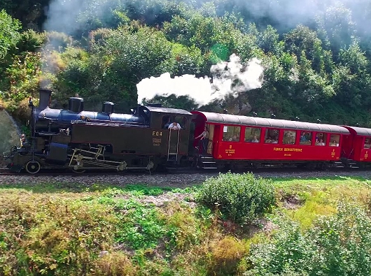 Dampfbahn Furka Bergstrecke DFB - Lok F.O.4