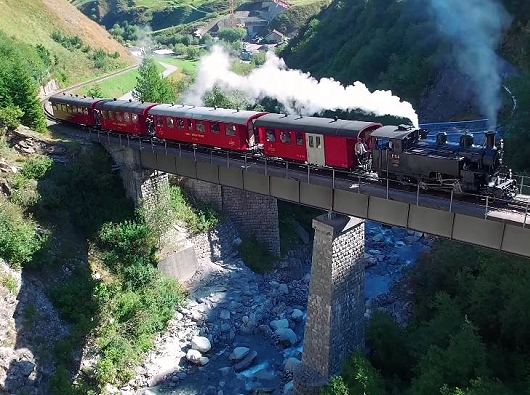 Dampfbahn Furka Bergstrecke DFB