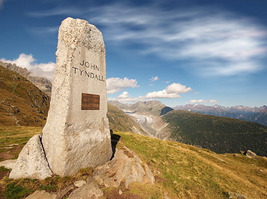 Denkmal John Tyndall Belalp