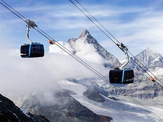 Dreiluftseilbahn Matterhornparadise.ch