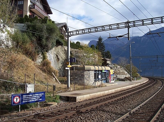 Eggerberg BLS-Bahnstation