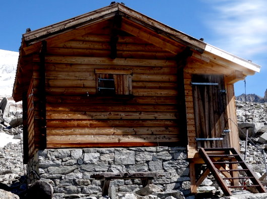Fusshornbiwak 2788 m/ü.M.