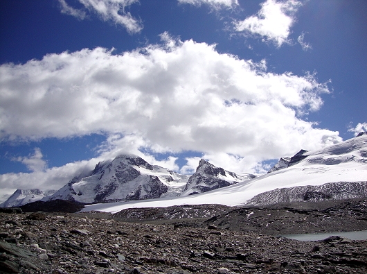 Glacier Trail Zermatt - Blick zum kl.Matterhorn