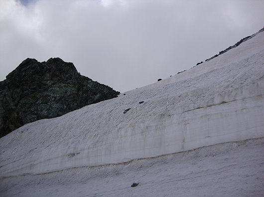 Gletscherwand - Chessjengletscher