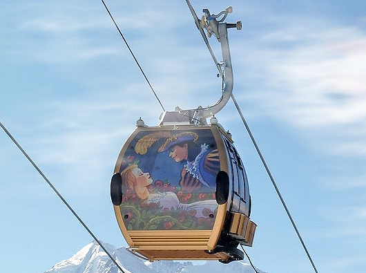 Gondelbahn Grächen - Märchengondelbahn