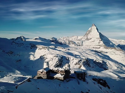 Gornergrat mit Matterhorn Winter