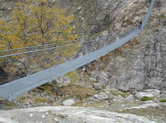 Hängebrücke Belalp - Aletschbord - Riederfurka