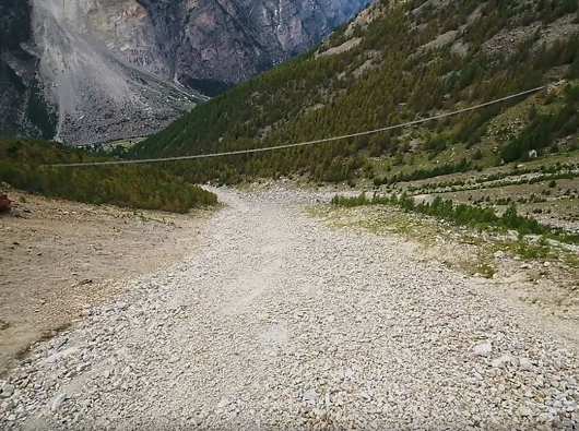 Haengebruecke Europaweg Randa -Zermatt