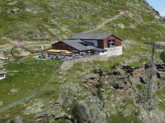 Hannig Luftseilbahn Saas Fee