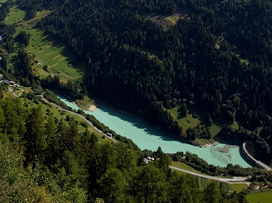 Kraftwerk Lötschen AG - Fluss Lonza