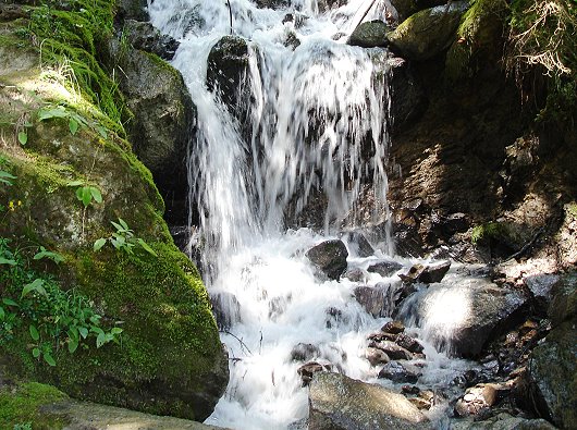 Massaweg Suonen Wasserfassung Riederalp