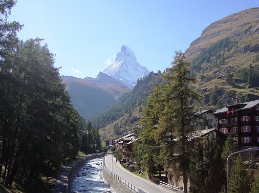 Matterhorn mit Mattervispa