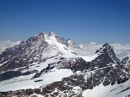 Mischabelgruppe mit Täschhorn und Dom