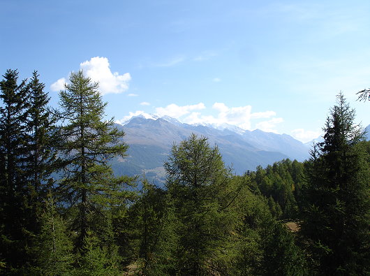 Moosalp Stand Rundblick