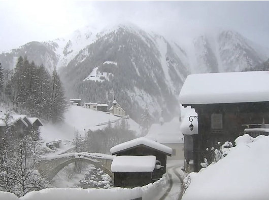 Obergoms im Winter - Binn