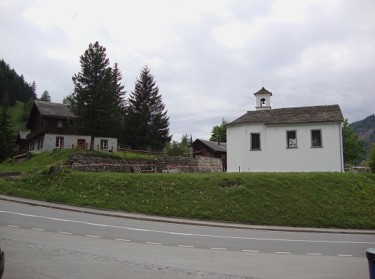 Postautostation Berisal am Simplonpass