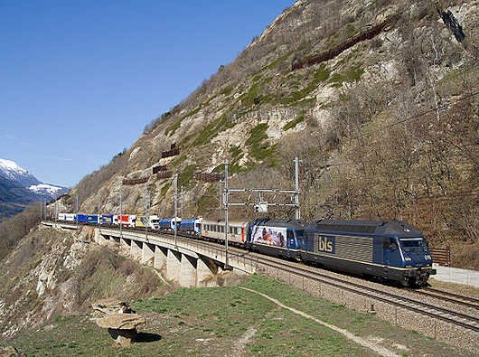 Rail Gargo Lötschberg-Südrampe