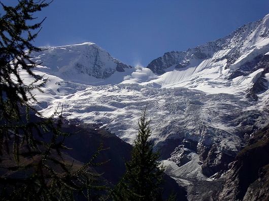 Saas Fee Alphubel mit Feegletscher