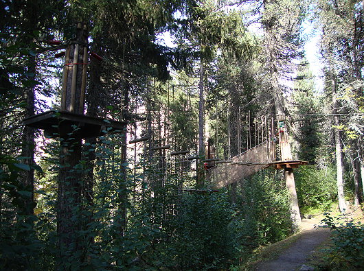 Saas Fee Kletterpark - Seilpark
