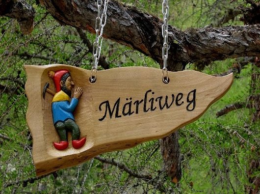 Saas-Fee Dorfrundweg - Märliweg