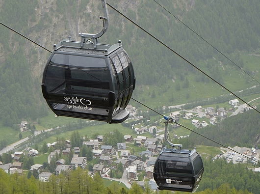 Saas-Fee Hannig Gondelbahn