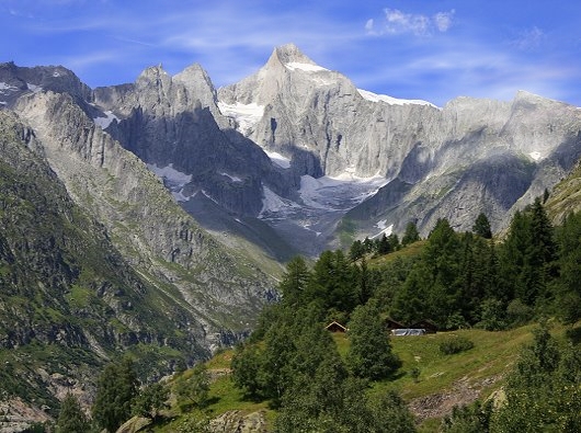 Schrannihütte mit Wannenhorn