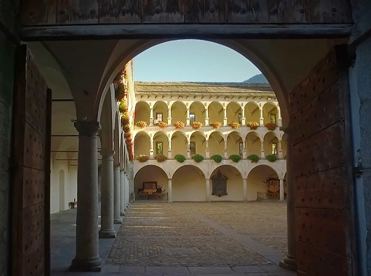 Stockalperschloss Brig Innenhof