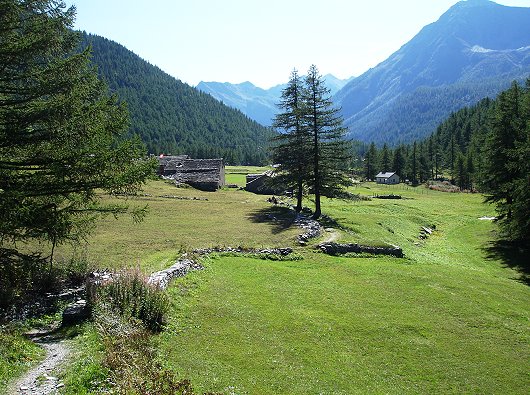 Stockalperweg - die alte Suste in der Engi - Weiler Maschihüs