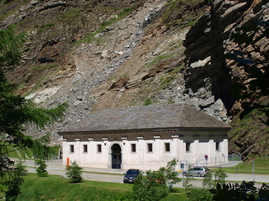 Stockalperweg - Weg Simplon Dorf - Gondo - alte Kaserne