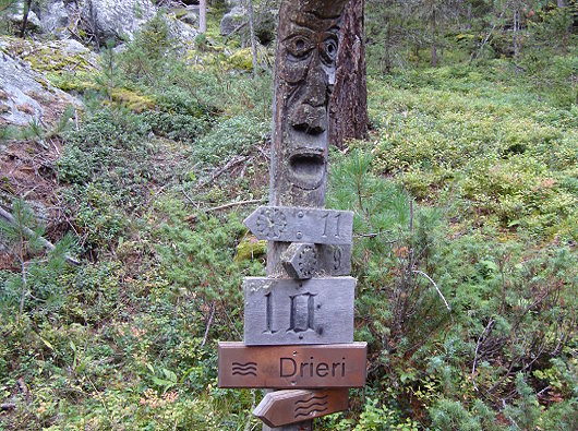 Suone Drieri Graechen Wegweiser