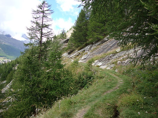 Suone Saas Almagell offenes Gelaende