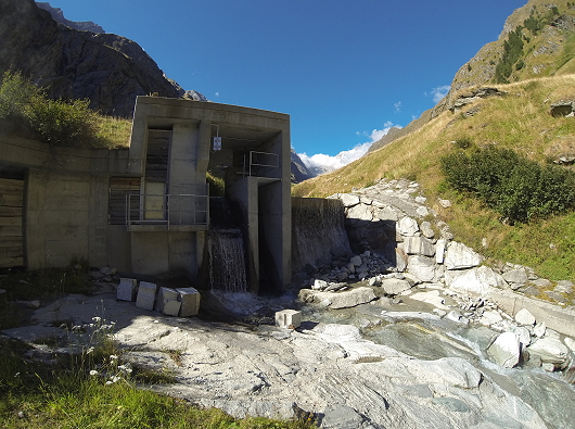 Suone Wyssa - Wasserfassung