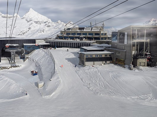 Saastal Bergbahnen - Trockener Steg - Feskinn